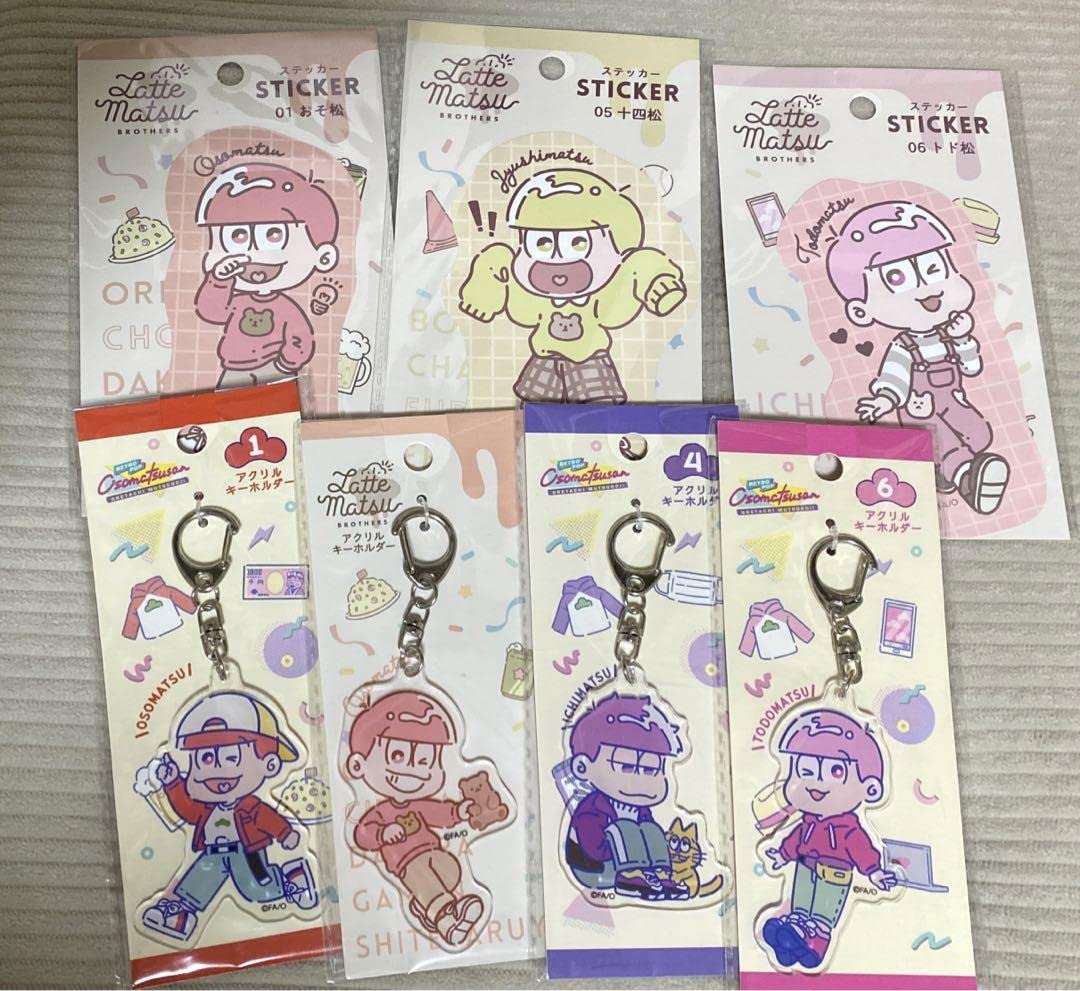 Amazon.co.jp: おそ松さん セリアコラボアクリルキーホルダー